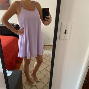 Elegant Purple Dress